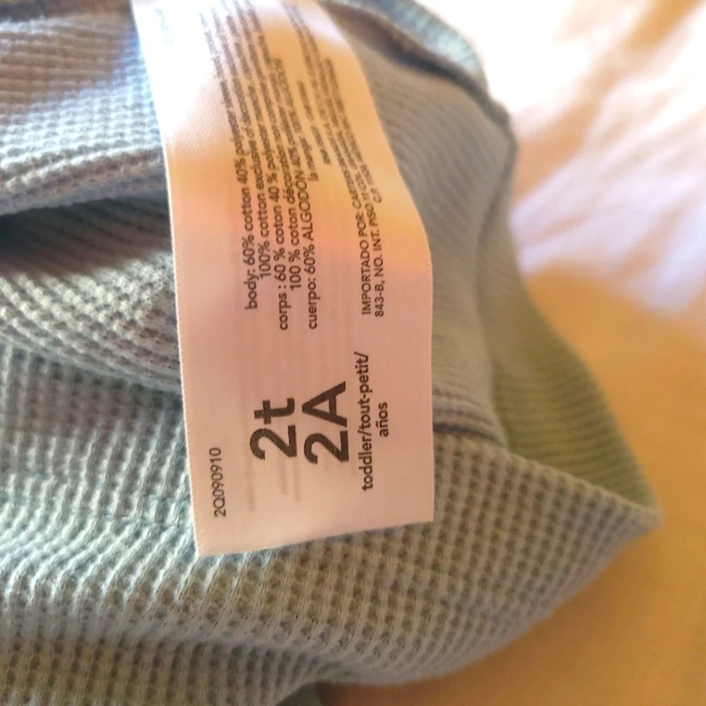 OshKosh B'gosh Light Blue Kids Hoodie